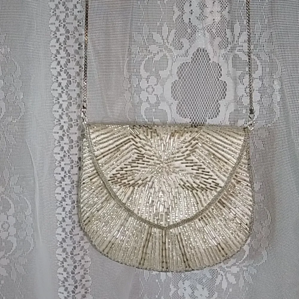 Vintage Melissa Sclusively For Fashion Bag Imports TM Mini Women Sequins Purse
